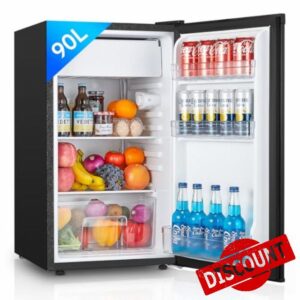 FOHERE Under Counter Fridge 90L