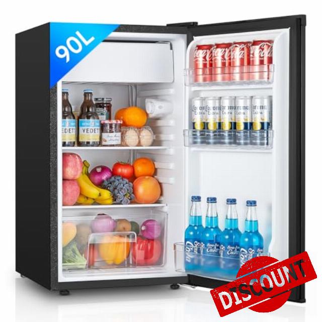 FOHERE Under Counter Fridge 90L