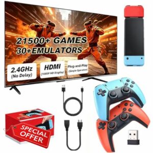 Upgraded Retro Games Console