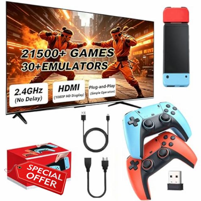 Upgraded Retro Games Console