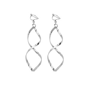Korean Trendy Women Drop Earrings Vintage Long Ear Drop Gold Silver Tassel Earring Simple Metal Fashion Jewelry Pr49 Gifts For Girlfriend