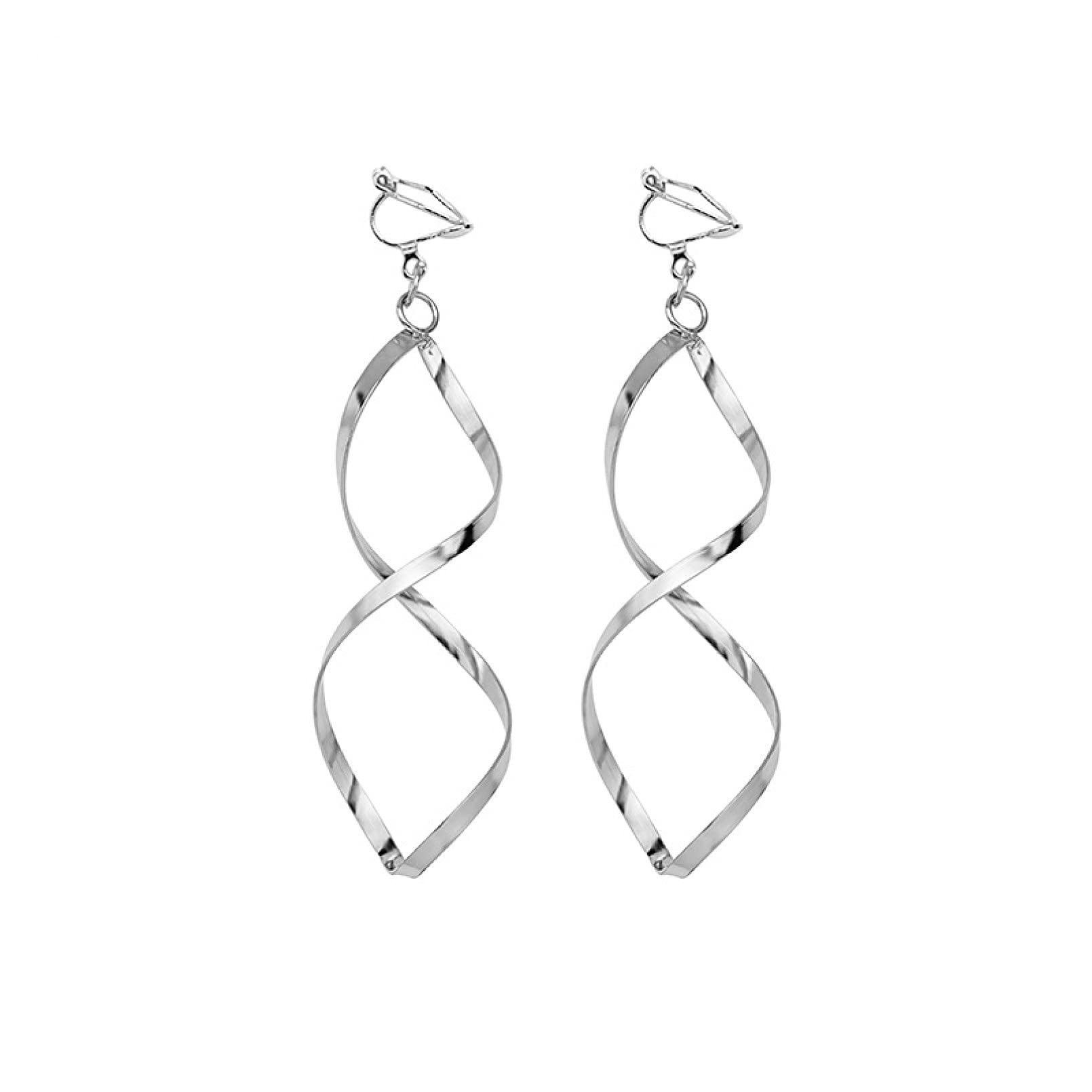 Korean Trendy Women Drop Earrings Vintage Long Ear Drop Gold Silver Tassel Earring Simple Metal Fashion Jewelry Pr49 Gifts For Girlfriend