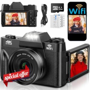 4K Digital Camera with WIFI