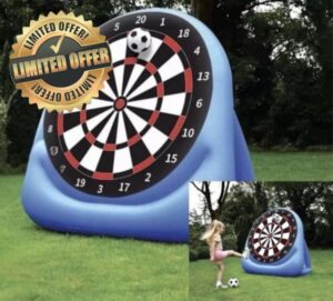 Giant Inflatable Football Dart Board Game