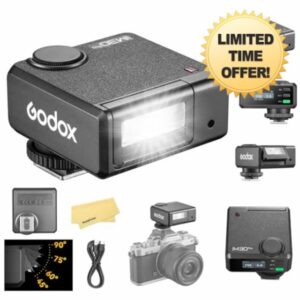 GODOX iM30Pro iM30 Pro iFlash Camera Flash for Canon Sony Nikon Fuji Panasonic Olympus Pentax and Other DSLR Camera