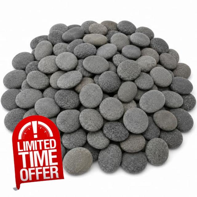 Natural Grey River Stones