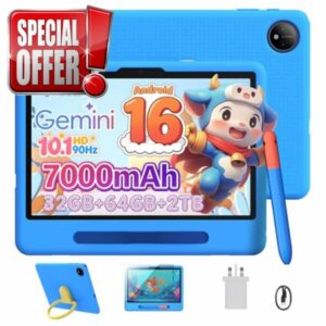 P10 Kid Kids Tablet with Silicone Case & Stylus Pen