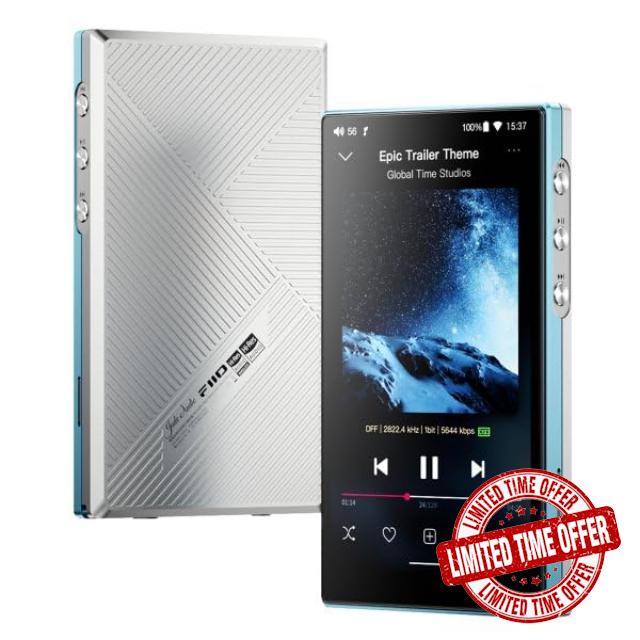 FiiO JM21 Digital Audio Player with 4+64GB Memory (Sky Blue)