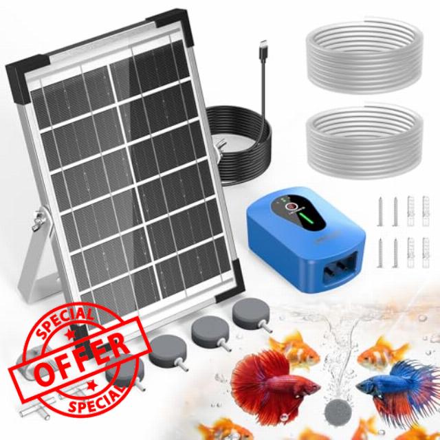 8W Solar Pond Aerator