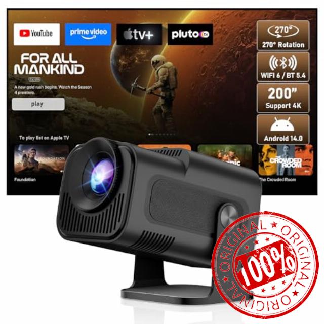 ZDSSY Mini Projector 4k 1080P Support