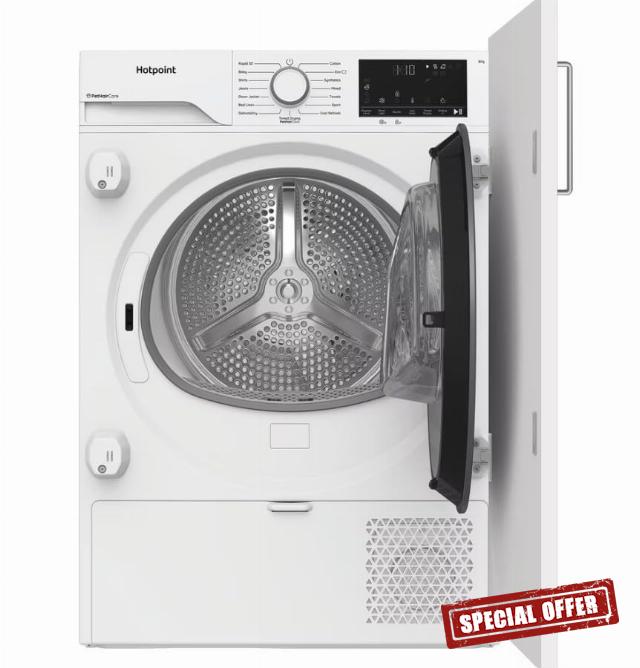 CHK83MWWUK Integrated 8KG Heat Pump Tumble Dryer           [Energy Class B]
