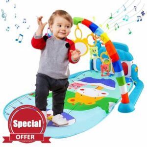 Gyms & - 5 In-1 Activity Gym Piano | Non-slip Playmat Piano Tummy Time Activity Mat