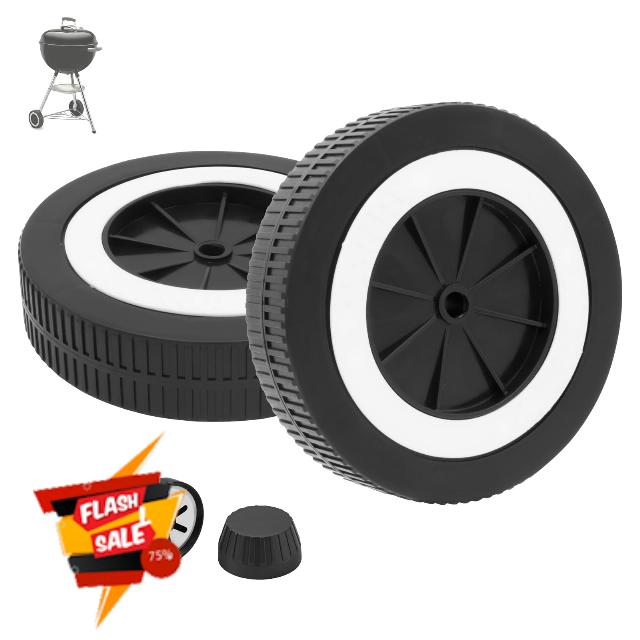 BQMAX 65930 Grill Wheels for Weber 18" and 22" Kettles Charcoal 741001 14401001 441001