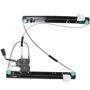 BDFHYK Electric Window Regulator Front Right with Motor Compatible with Jaguar XF X250 Saloon 2008-2015 2.2D 3.0 5.0 Kompressor Only for 4/5 Doors Replace# C2Z31200 C2Z17627