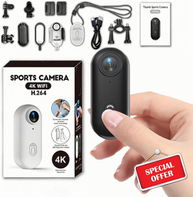 4K Mini Thumb Action Camera