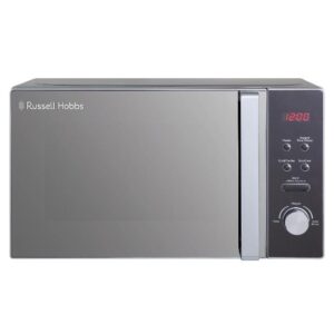 Russell Hobbs RHM2076S-AZ 20 Litre 800 W Silver Digital Solo Microwave with 5 Power Levels