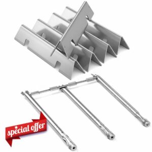 69787 Burners & 7636 Flavorizer Bars for Weber Spirit