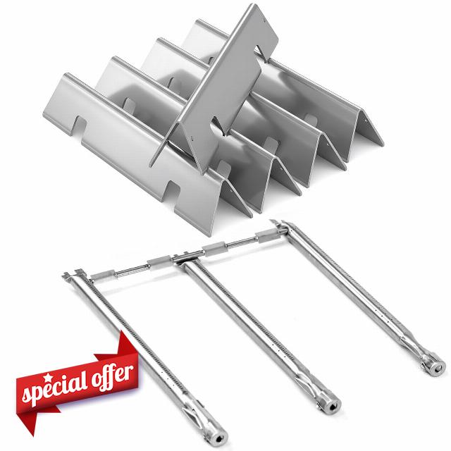 69787 Burners & 7636 Flavorizer Bars for Weber Spirit
