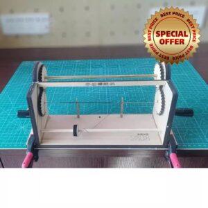 Manual Winding Machine Hobby Model Ship Tool Ropewalk for Standing Rigging Rope Making Model Ki