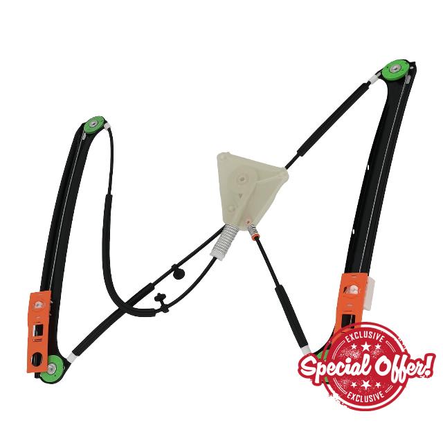 maXpeedingrods Front Right Window Regulator for A3 8P 3 Door 2003-2012 8P3837462B 8P3837462