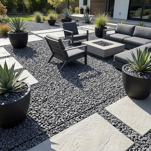 Dark Grey Garden Stone for Landscaping
