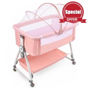 Youyijia 5-in-1 Baby Bedside Crib