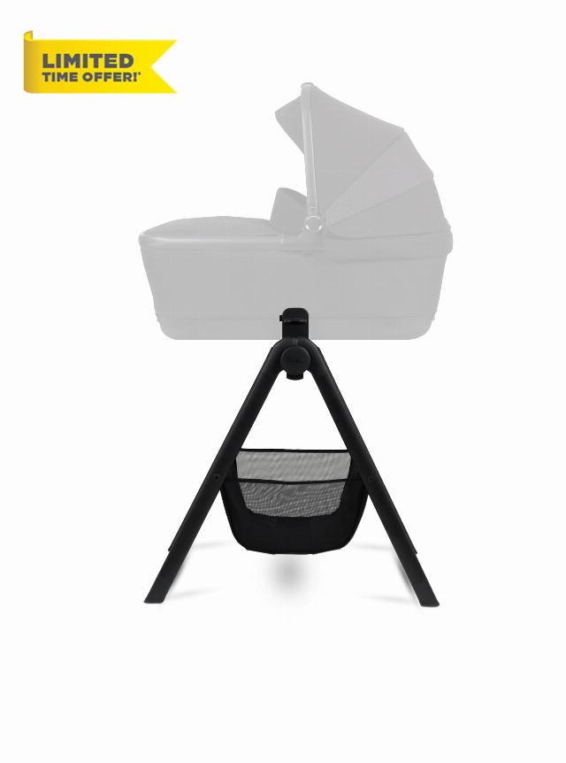 Silver Cross - Dune/Reef Carrycot Stand | Travel Cot/Crib | Baby Travel | Compact Travel System | Pram Accessories