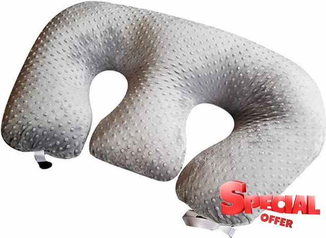 LWKBE Multifunctional Nursing Pillow for Twins