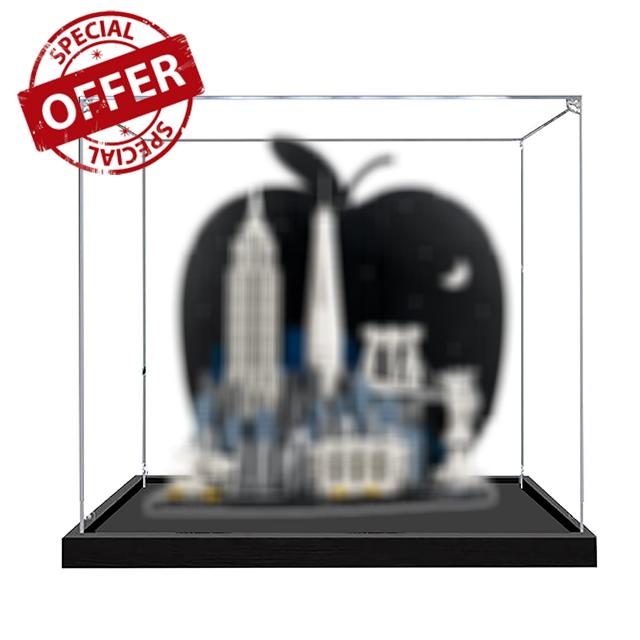 Acrylic Display Case for Lego 21066 Big Apple Skyline Model