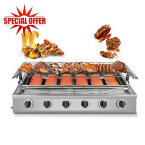 Smokeless Portable LPG BBQ Grill