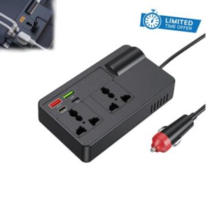 Car Inverter 12V/24V to 220V with Digital Display