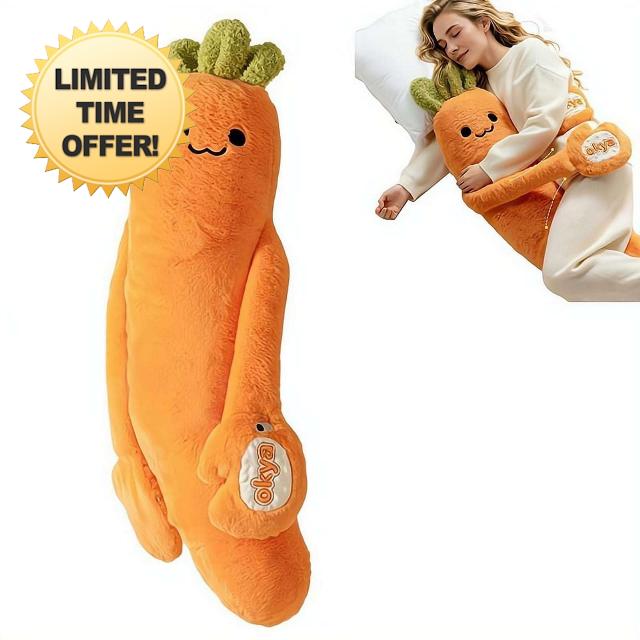 Carrot Hugging Pillow