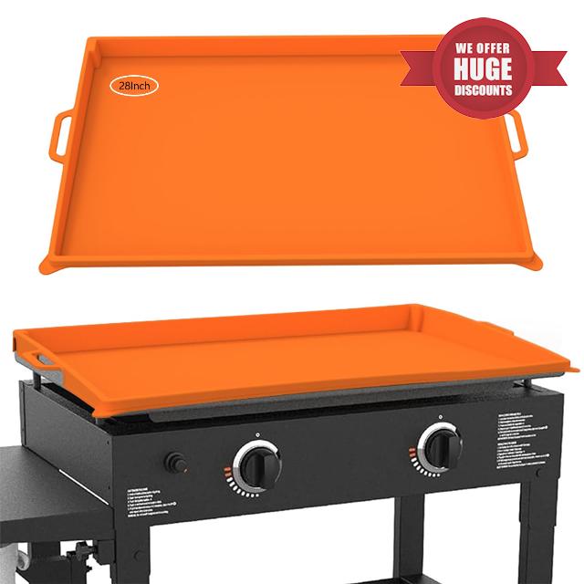 Food-Grade Silicone Grill Cover for Blackstone 28 inch – Fully Enclosed Protective Design