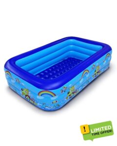 2.1m Inflatable Paddling Pool for Kids & Adults