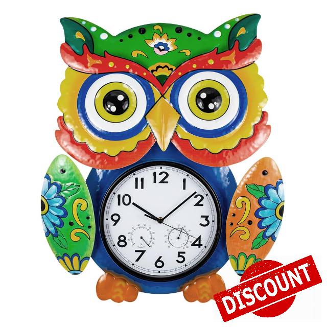 Large Outdoor Clock Silent Non-Ticking