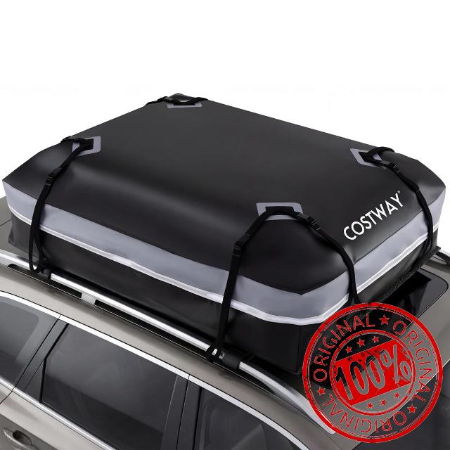 COSTWAY 15/21 Cubic Feet Car Roof Bag