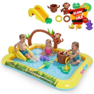 COSTWAY Inflatable Play Center