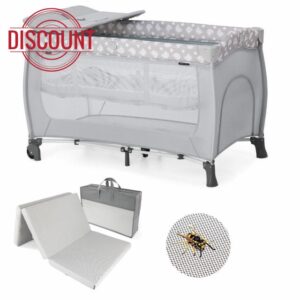 hauck Sleep n Play Centre Set with Comfort Mattress and Insect Protection