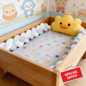 Cozy Breathable Travel Cot Mattress Sheets Mattress protection (H4
