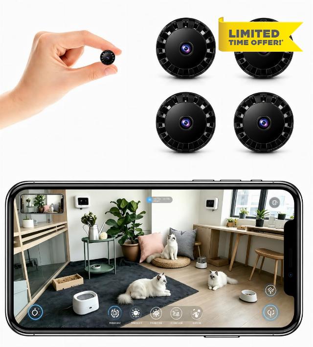 Small Hidden Spy Camera