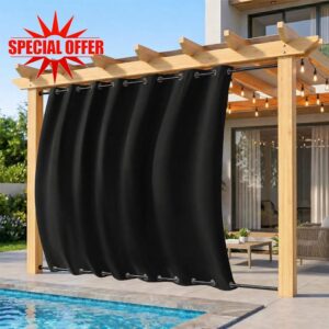 Rosnek Outdoor Curtain Waterproof