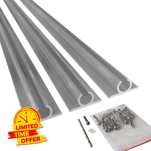 Awning C-Rail Aluminium Channel Track for Campervan