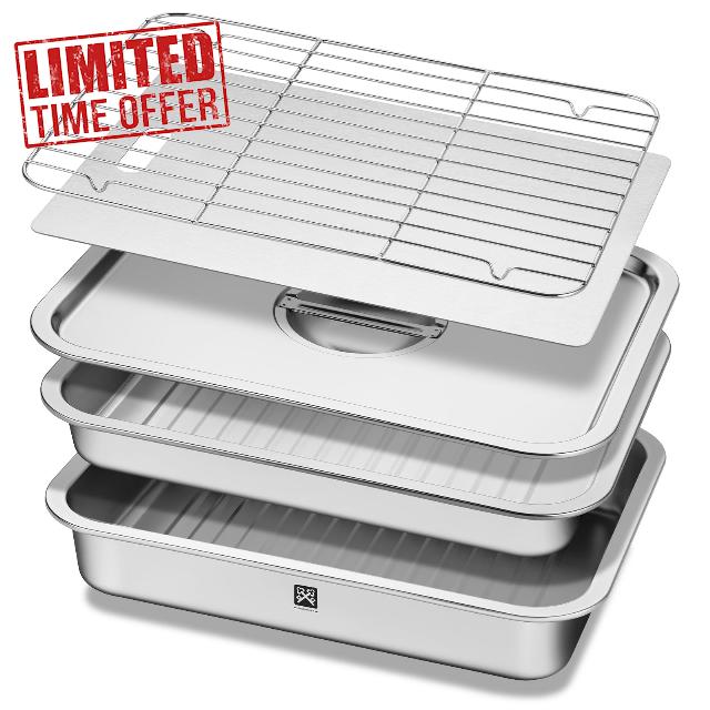 Grilling Prep and Serve Trays