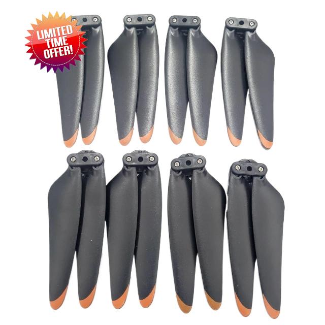 Original Propeller Props For AE86 PRO MAX Drone GPS Brushless Quadcopter Wing Maple Leaf Part AE86PRO MAX Blade Accessory(2Set)