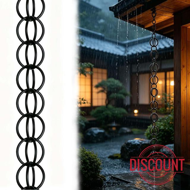 Vintage Metal Rain Chain