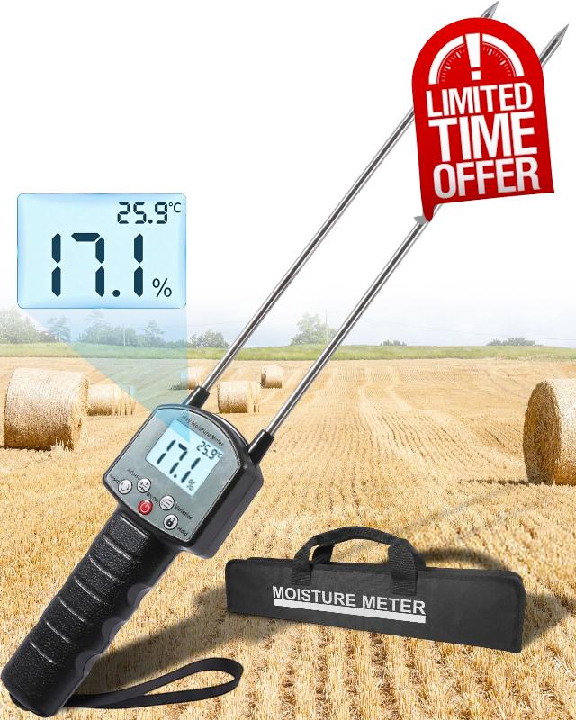 Upgrade TK100H Hay Moisture Tester