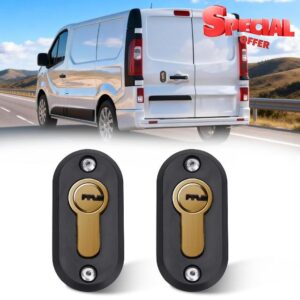 1Pair Dummy False Door Lock for Vans/Commercial Vehicles