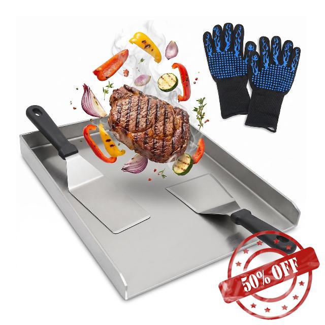 30x40cm Stainless Steel Griddle Plate