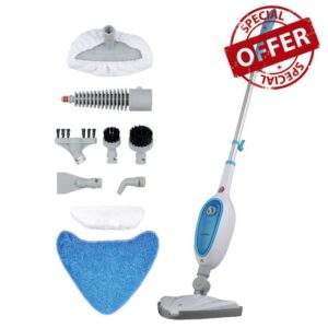 Vytronix USM13 10-in-1 Multifunction Upright Steam Cleaner Mop | Kills 99.9% of Bacteria | Steamer For Cleaning Hard Floors