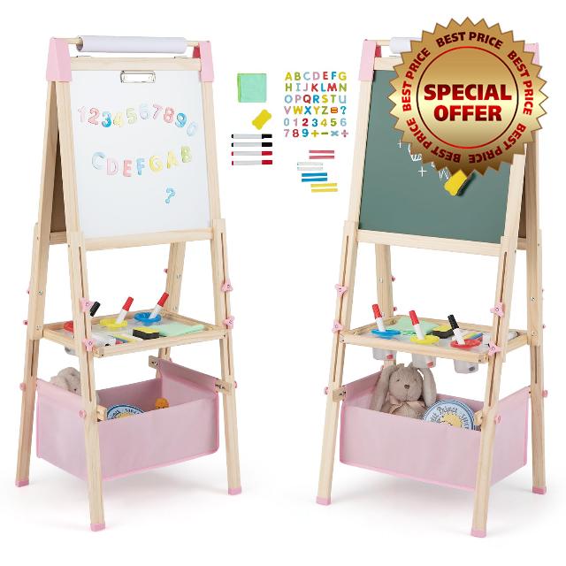 COSTWAY Kids Easel